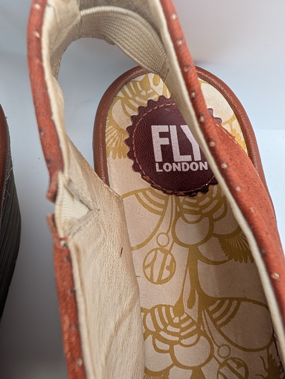 Fly London Yazu Wedge Slingback - Picture 12 of 14